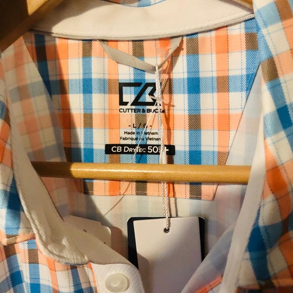 Cutter & Buck Athletic Polo Men’s Large - Picture 6 of 6